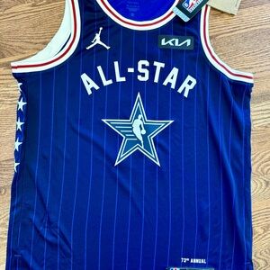 Authentic NBA Swingman Jersey - 73rd All-Star Game - De’Aaron Fox #5 - Size Lg